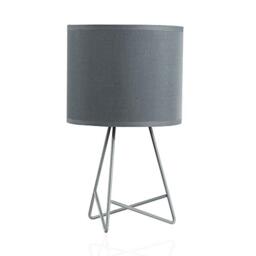 Pauleen 48000 Shiny Star Table luminaire max. 20W for E14 Lamps Bedside Table lamp Grey 230V Metal/Fabric Without lamp