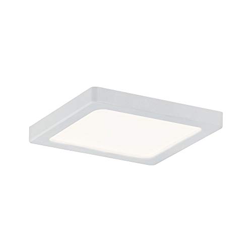 Paulmann 92951 Areo LED Panel Rectangular incl. 1x5-watt Ceiling lamp White matt Ceiling luminaire Plastic Living Room lamp 3000 K