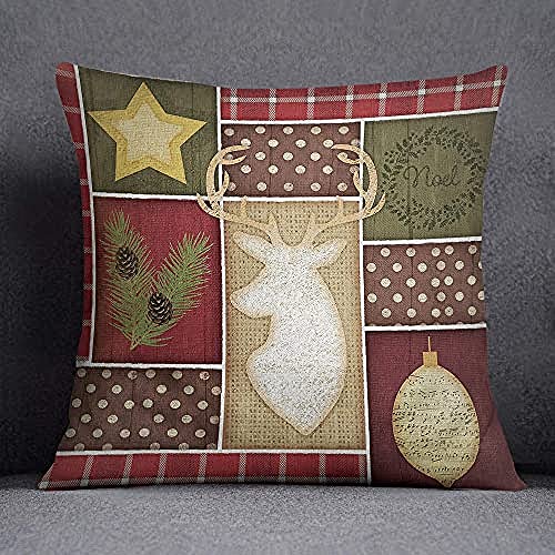 Bonamaison Decorative Cushion Cover, Cotton Polyester, Multicolor, 45X45
