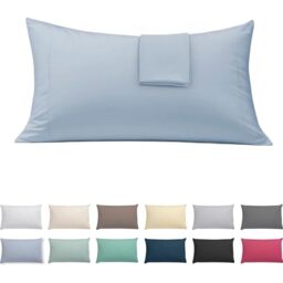 ECOMMERC3 Pillowcase Bed 135 cotton-polyester - Sky Blue