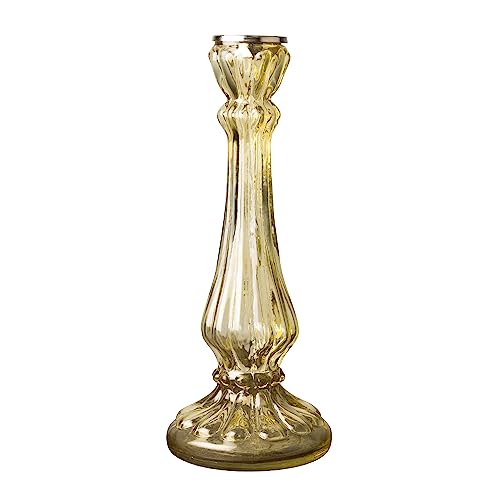 CHEHOMA - 51822330 - Yellow Glass Candle Holder - 58 x 42 x 39 cm