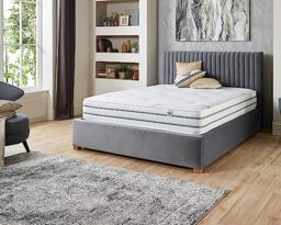 Aspire Beds 23cm Double Sided Eco Reprieve Dual Sided Pocket+ 1000 Pocket Spring Mattress, Double (4ft6 x 6ft3), White Border