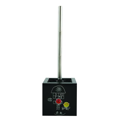 "MSV ""Hopscotch Stainless Steel MDF Toilet Brush, Multi-Colour"