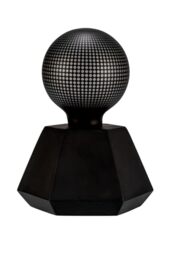Pauleen 48283 LED Table Lamp Black Flare Mobile Table Lamp Timer Battery Including 1 x 0.3 Watt Living Room Lamp Black Concrete Glass 2700 K E27