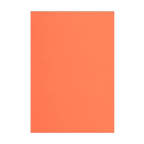 A4 Size Foam Sheets 10-Piece, 0.2 cm Thickness, Orange