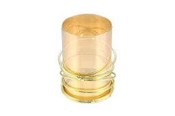 Nataluna Gold Candle Holder 11 x 15 cm, Shown
