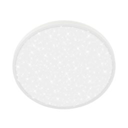 BRILONER - LED Ceiling Light with Decorative Cover, Starry Sky, Neutral White Light Colour, LED Light, Ceiling Lights for Living Room, Ceiling Lights Bedroom, Ceiling Light Lounge, 33 X 6 cm, White