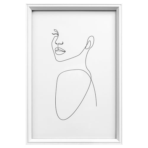walther design Silhouette NW015W Picture Frame, 10 x 15 cm, White