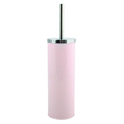MSV Toilet Brush, Metal, Pastel pink, 38,5 x 9,3 x 9,3 cm.