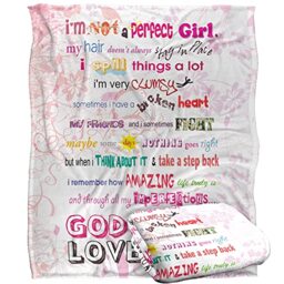 Bcreative - Slingshot Publishing Not Perfect Silky Touch Super Soft Throw Blanket 152 X 127 Cm