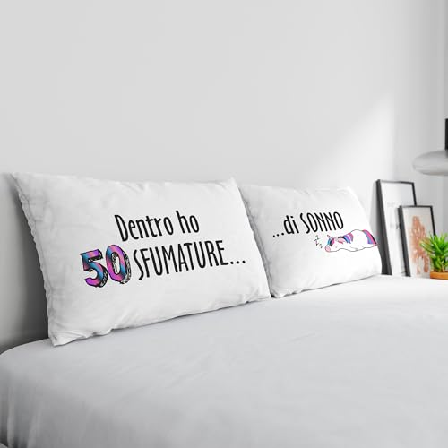 Pair of Pillowcases 100% Cotton Digital Print, PR-45