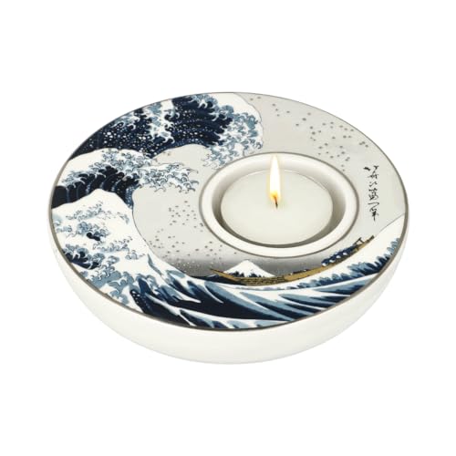 Candle Holder Katsushika Hokusai The Wave - Artis Orbis
