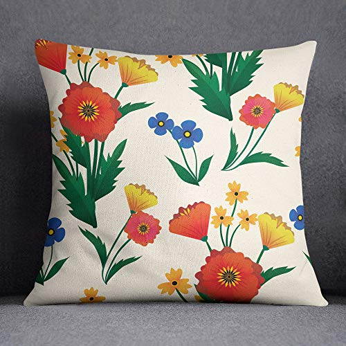 Questo Casa Decorative Cushion Cover, Cushion Cover, Home Decoration, for Sofa, Coffee, Size: 45 x 45 cm – Designed and Made in Türkiye