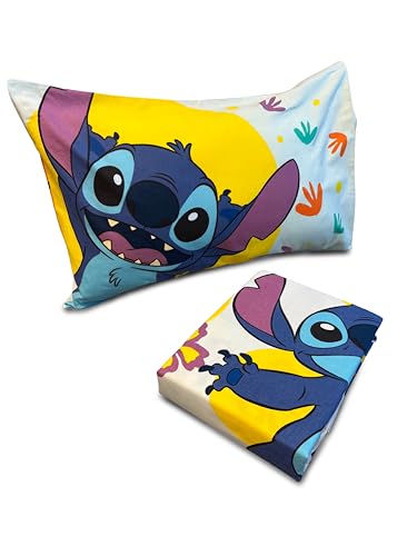 hermet 100% Cotton Flannelette Single Bed Sheet Set, 3 Pieces, Fitted Sheet + Pillow Case, Single