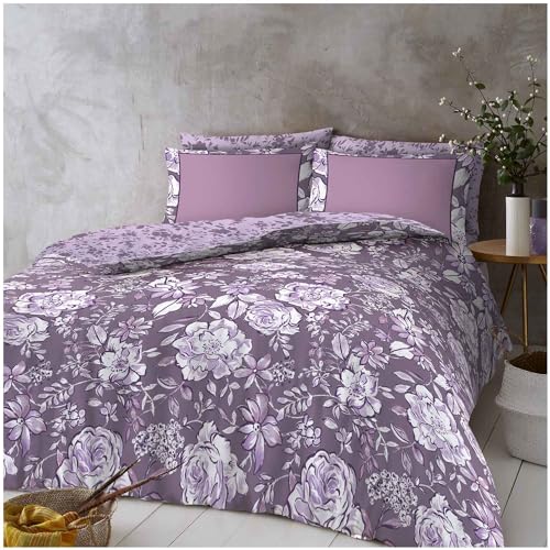 GC GAVENO CAVAILIA King Size Duvet Cover Sets With Fitted Sheet - Polycotton Complete Bedding Set With Pillow Cases