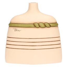 THUN Sublime Collection Decorative Small Ceramic Vase, 18 x 8.5 x 18.9 cm
