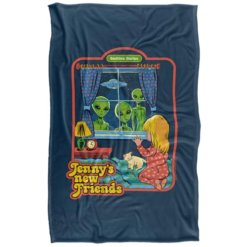 Steven Rhodes Jenny'S New Friends Silky Touch Super Soft Throw Blanket 91 X 147 Cm