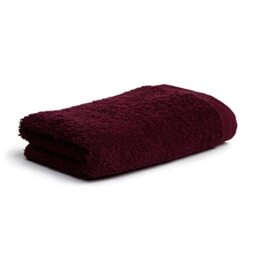 möve Superwuschel hand towel 60 x 110 cm made of 100% cotton, burgundy