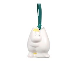 Half Moon Bay - Moomins - Moomintroll & Snorkmaiden Hugging Hanging Decoration - Ceramic 3D Figurine Ornament - Official Merchandise - Whimsical Birthday, Cozy Teacher or Summer Gift