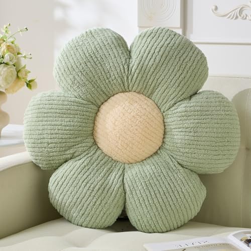 Vdoioe Flower Pillow, Flower Shaped Throw Pillow Cushion Seating