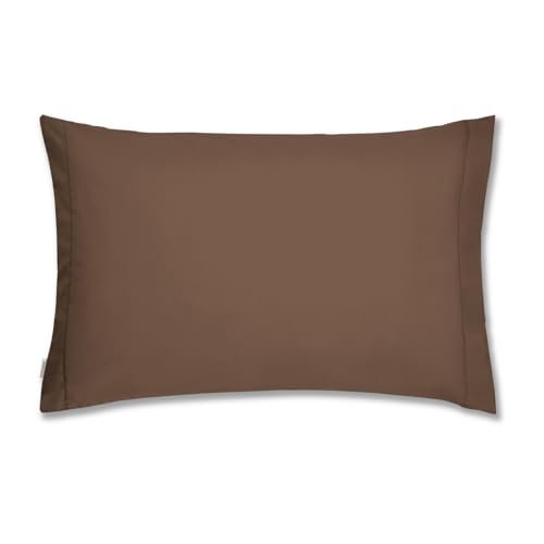 Bianca Plain Dyed Deep Taupe Pillow Case 50x70 (2)