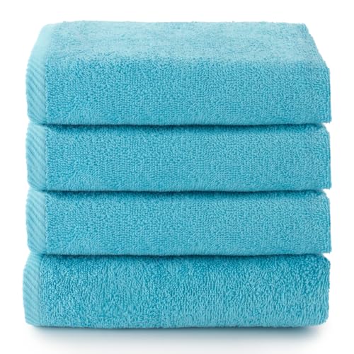 Top Towel - Towel Set - Pack of 4 Large Hand Towels - Bath Towels - Hand Towel 50 x 100 cm