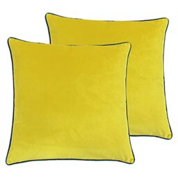 Paoletti Meridian Polyester Filled Cushions Twin Pack