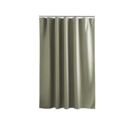 Douceur d'Intérieur, Shower Curtain 180 x 200 cm Vitamin SDB Sage PEVA Plain