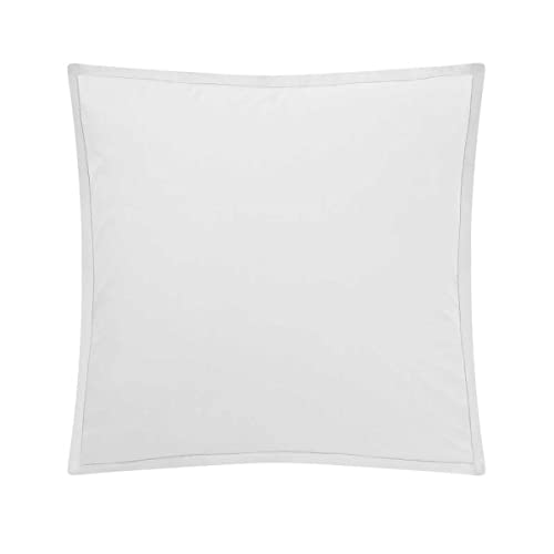 Essix Plain Cotton Pillowcase, Made in France, 65 x 65 cm, Soft