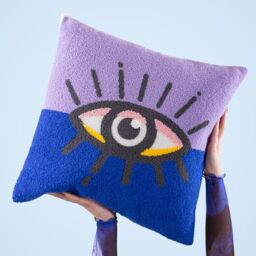 furn. Heya Home All Eyes On You Boucle Feather Rich Filled Cushion