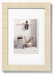 walther design Picture Frame Cream White 15 x 20 cm with PassepArtout, Home Wooden Frame HO520W