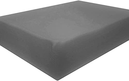 1 Piece Fitted Bed Sheets Microfiber 1800 Series Bedding Sheets - Deep Pockets (W, Queen)