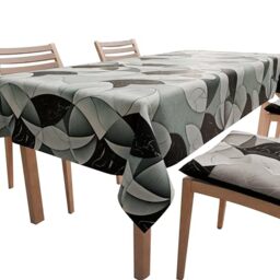 PETTI Artigiani Italiani - Table Cloth, Table Cloth, Kitchen Tablecloth in Cotton Design Lidia Red X18 Seats (140 x 360 cm) 100% Made in Italy