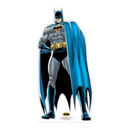Star Cutouts SC4305 Batman Grey Suit Comic Art Cardboard Cutout - Free Standing, Quick Set Up, DC parties and fan displays