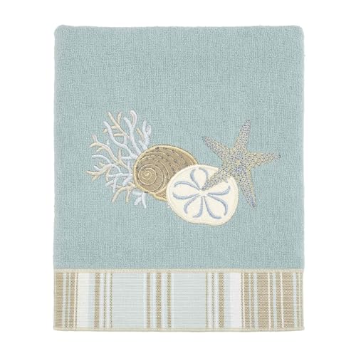 Avanti Linens 10972MIN By The Sea Hand Towel, Mineral
