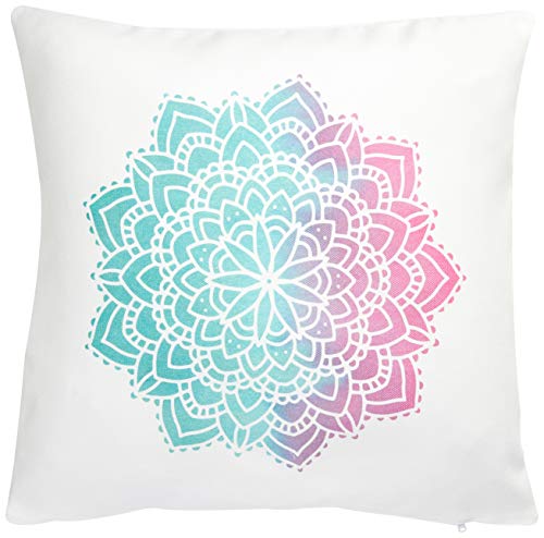 Bonamaison, Decorative Cushion Cover - 100% Polyester - 50x50cm - Designed and Manufactured in Turkey