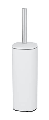 WENKO Alassio Toilet Brush White Stainless Steel