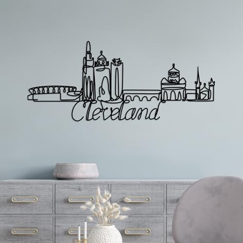 Stylish Black Decorative Metal Wall Accessory, 120 x 50 x 1.5 cm, 100% Metal, 2 mm Thickness, Lightweight & Modern Design for Home Decor