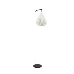 Eglo Minting Floor lamp, Living Room lamp with Origami lampshade