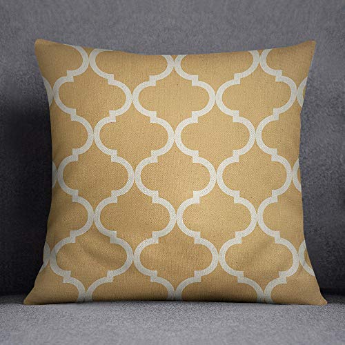 Bonamaison Decorative Cushion Cover, Throw Pillow Case, Size: 45X45 Cm - Designed and Manufactured in Turkey