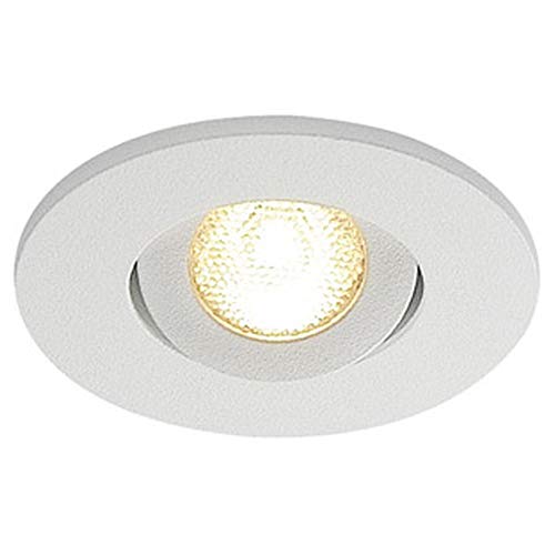 SLV Recessed Ceiling Light New TRIA MINI Set/LED Spotlight, floodlight, Ceiling Spotlight, recessed Light, Indoor Lighting / IP20/IP44 3000K 4.4W 155lm White 30 Degrees