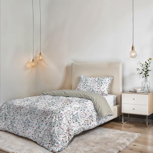 Italian Bed Linen Fantasy Duvet Cover Set, Flor, 1PM, Small double