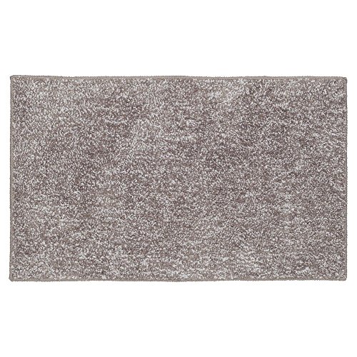 Sealskin Bath Mat Non-slip Absorbent, Cotton, Taupe, 80 x 50 x 3 cm