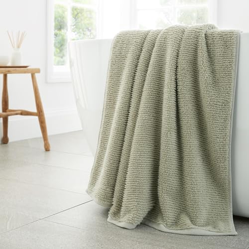Bianca Soft Zero Twist Spa Cotton 70x127cm Bath Towel Green