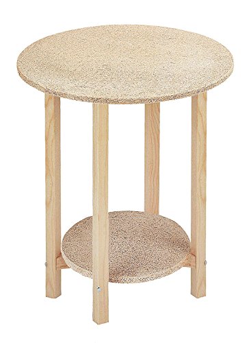 Mueblear 21000 Gazte Round Wooden Table without Varnish