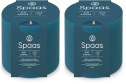 Spaas Glow Scented Candle 35h - Soft Sunrise (Pack of 2)