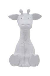 Premier Housewares Kids Giraffe Night Light Ceramic Figurine with Warm Glow Soft Light Children’s Figurine Fun Design For Everyday Use 15 x 30 x 18 cm