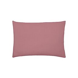 ITC Pillowcase, Washed Cotton Gauze, Canyon Pink, 50x75 cm