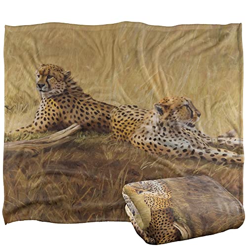 Wild Wings African Cats 2 Silky Touch Super Soft Throw Blanket 152 X 127 Cm