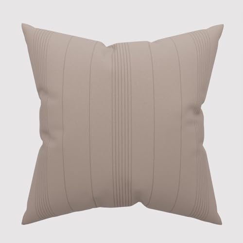 Soleil d'ocre Cushion Covers Polycotton Taupe 60 x 60 cm